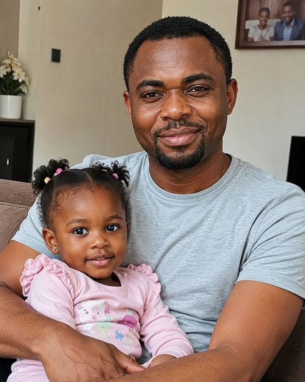 Emeka at home